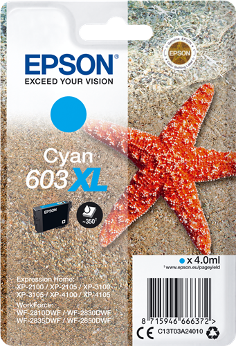 Epson 603XL ciano Cartuccia d'inchiostro