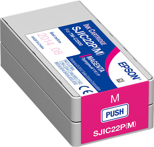 Epson SJIC22P-M magenta Cartuccia d'inchiostro