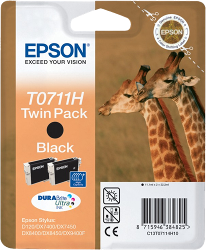 Epson T0711H Multipack nero