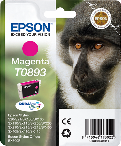Epson T0893 magenta Cartuccia d'inchiostro