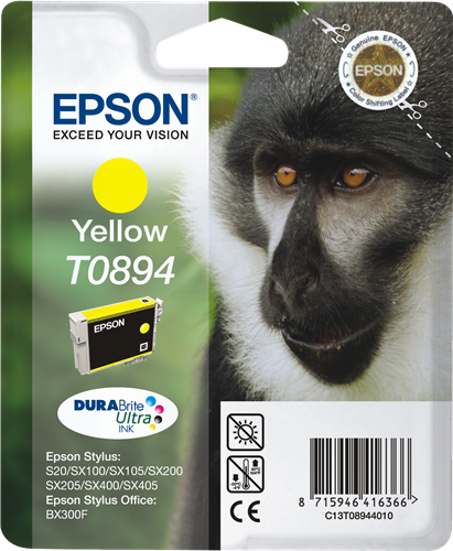 Epson T0894 giallo Cartuccia d'inchiostro