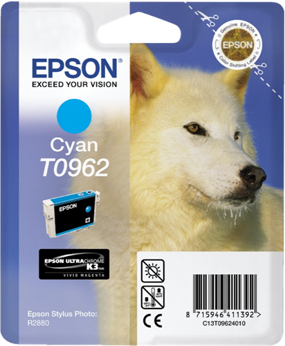 Epson T0962 ciano Cartuccia d'inchiostro