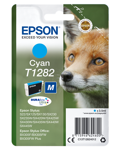 Epson T1282 ciano Cartuccia d'inchiostro