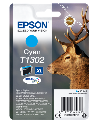 Epson T1302 XL ciano Cartuccia d'inchiostro