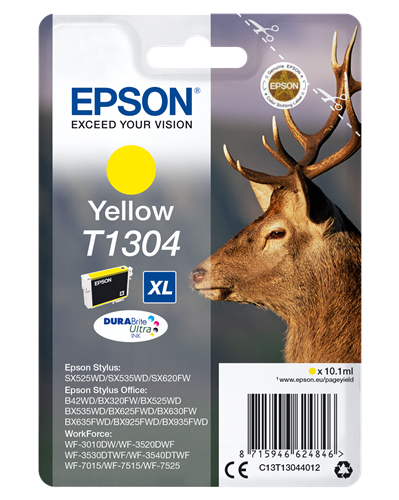 Epson T1304 XL giallo Cartuccia d'inchiostro