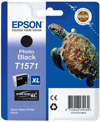 Epson T1571 XL Nero (Foto) Cartuccia d'inchiostro