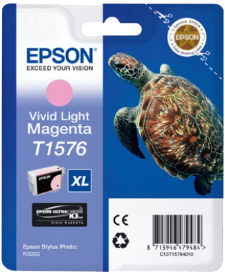 Epson T1576 XL magenta (chiaro) Cartuccia d'inchiostro
