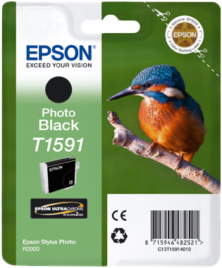 Epson T1591 Nero (Foto) Cartuccia d'inchiostro