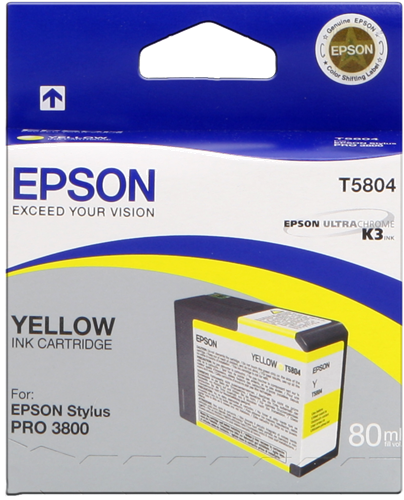 Epson T5804 giallo Cartuccia d'inchiostro