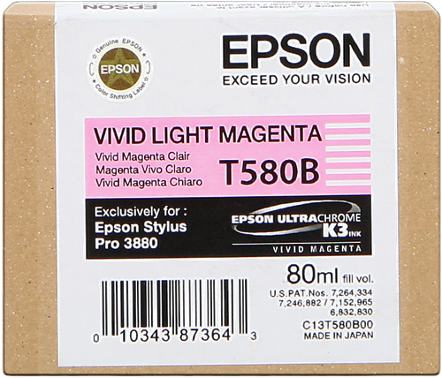 Epson T580B magenta (chiaro) Cartuccia d'inchiostro