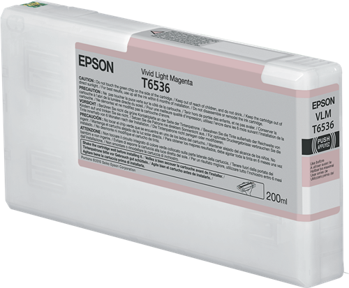 Epson T6536 magenta (chiaro) Cartuccia d'inchiostro
