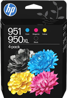 HP 950XL / 951 Multipack nero / ciano / magenta / giallo