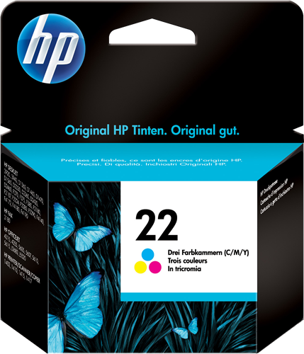 HP 22 differenti colori Cartuccia d'inchiostro