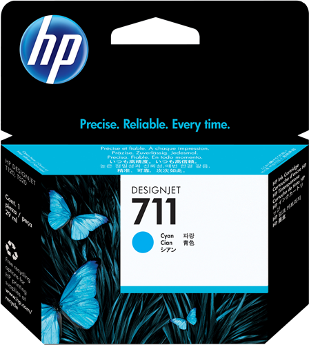HP 711 ciano Cartuccia d'inchiostro