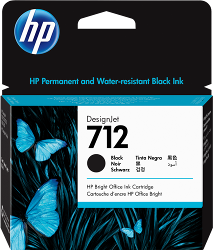 HP 712 nero Cartuccia d'inchiostro