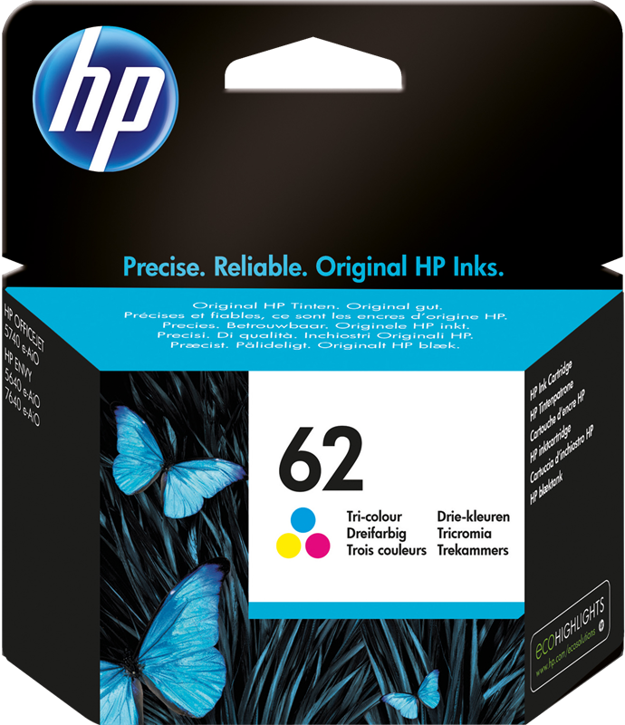 HP 62 nero Cartuccia d'inchiostro