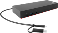 Lenovo ThinkPad Hybrid USB-C / USB-A (ricondizionato) nero