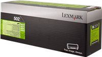 Lexmark 502 nero toner