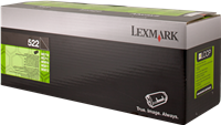 Lexmark 522 nero toner