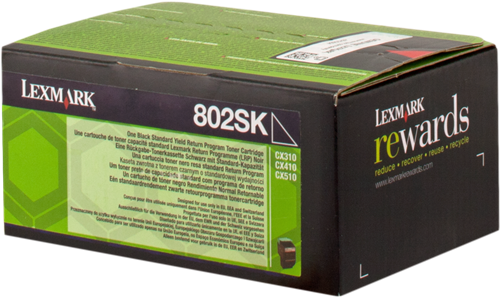 Lexmark 802SK nero toner