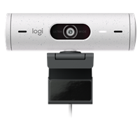 Logitech BRIO 500 - Webcam Full HD Bianco