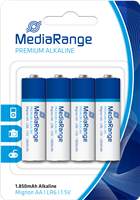 MediaRange Batterie alcaline AA LR6 