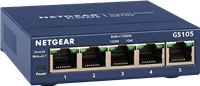 NETGEAR Switch desktop Gigabit a 5 porte Blu
