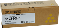 Ricoh SP C360HEY giallo toner