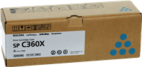 Ricoh SP C360XC ciano toner