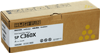 Ricoh SP C360XY giallo toner