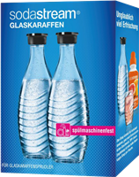 Sodastream Duo-Pack / 2x caraffa di vetro 0,6 L Trasparente