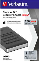 Verbatim Store'n'Go Secure hard disk esterno SSD 